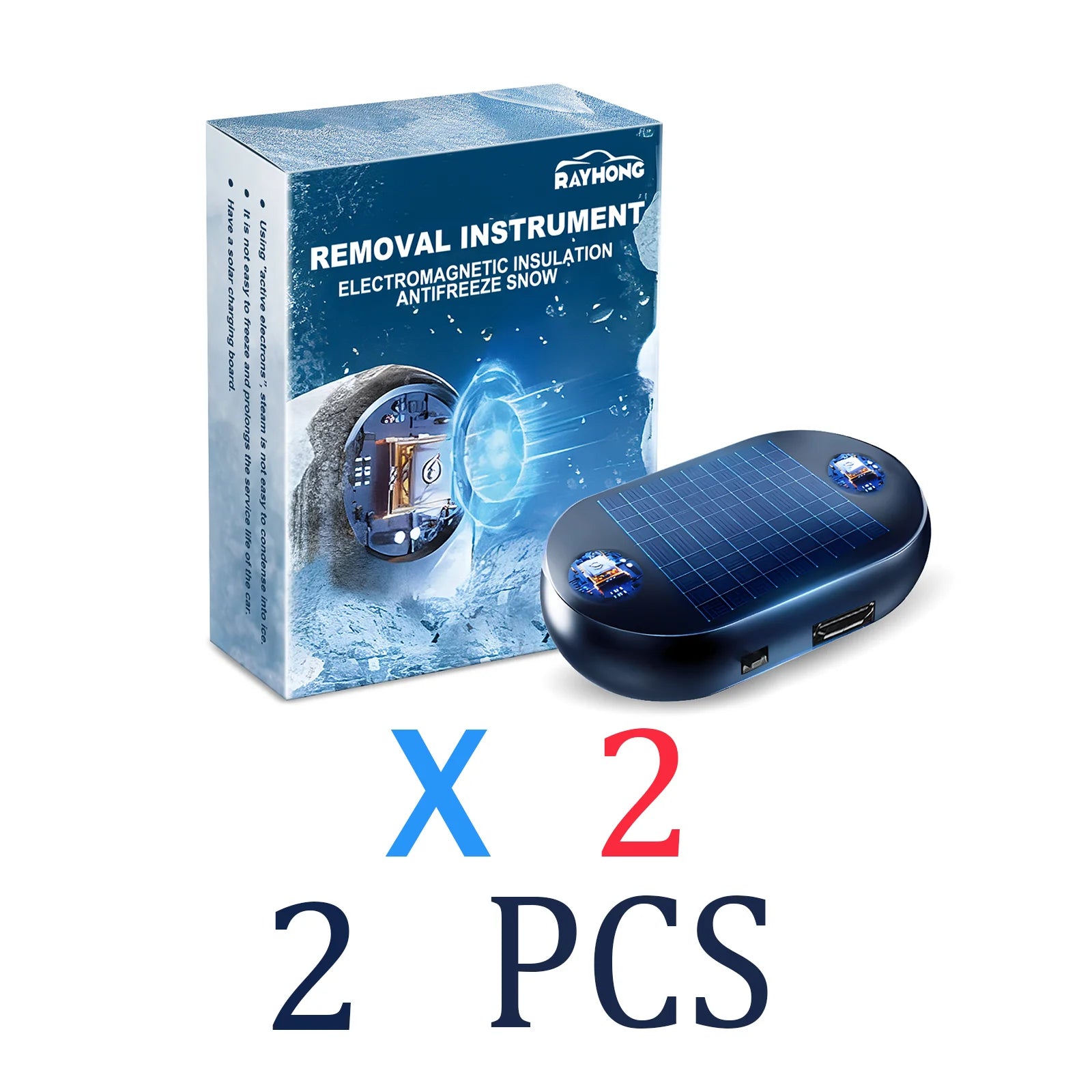 Solar Car Windshield Deicer