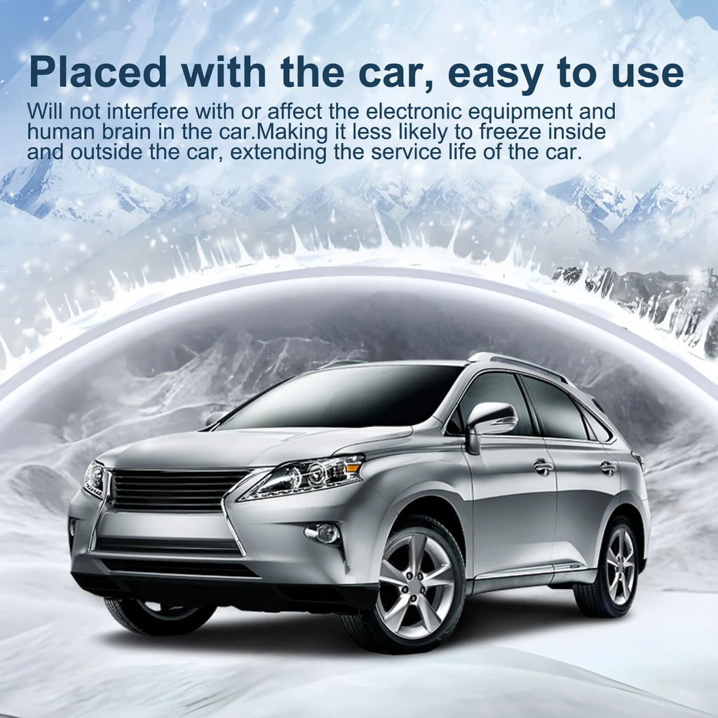 Solar Car Windshield Deicer