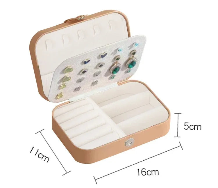 Travel Jewelry Organizer Case