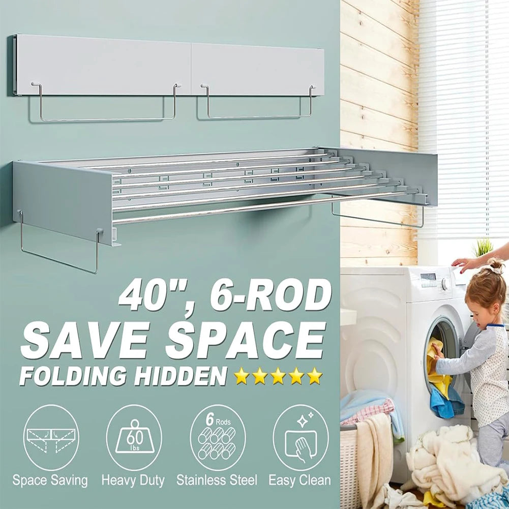 Foldable Wall Drying Rack