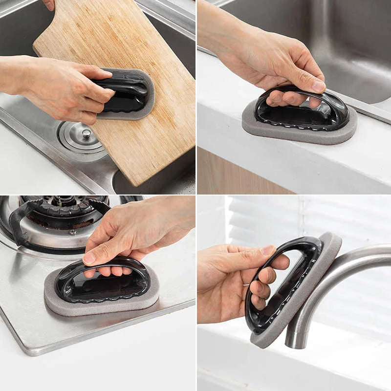 Magic Cleaning Sponge with Handle