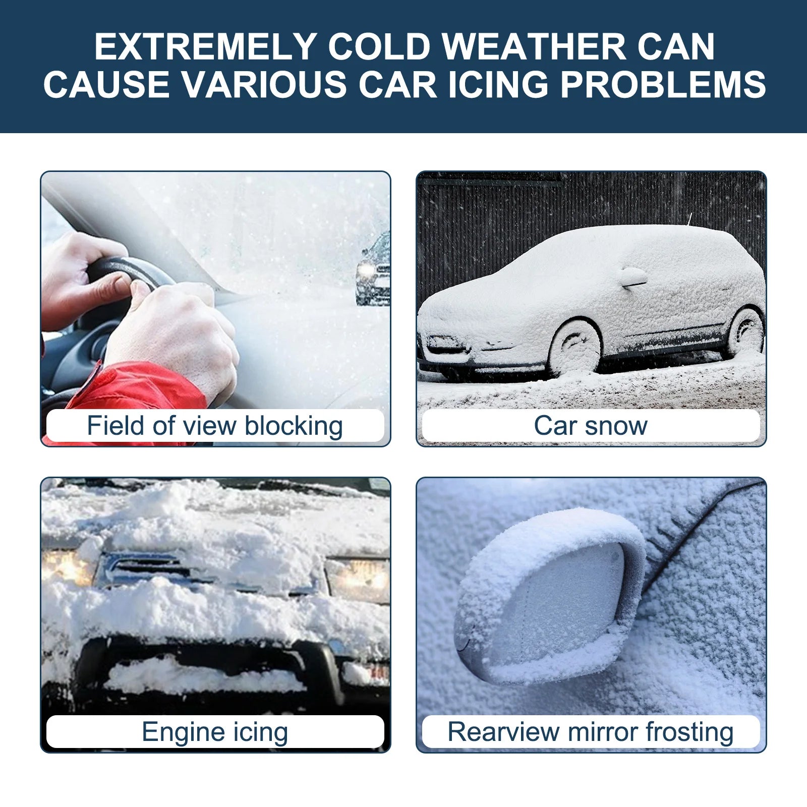 Solar Car Windshield Deicer