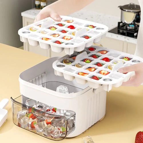 50-Cube Ice Tray with Lid